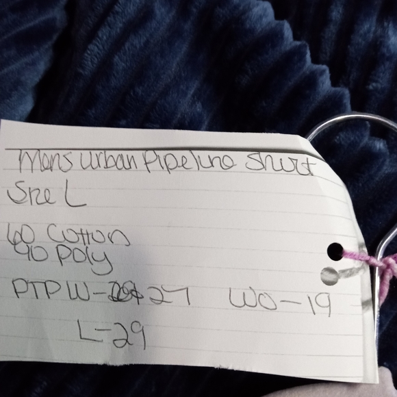 NWOT Urban Pipeline Men's Shirt - Picture 4 of 6